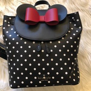 Kate Spade Minnie mouse backpack
